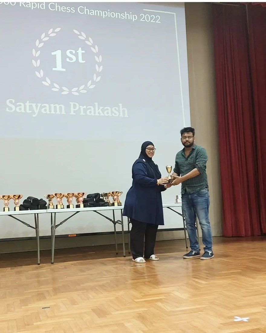 1st Place — Chess Championship